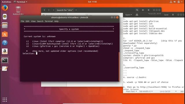 Install wien2k 18.2 with gfortran смотреть онлайн