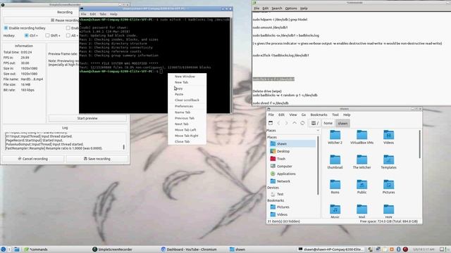 HardDrive Commands! Rescue a hard disk drive in Linux! смотреть онлайн