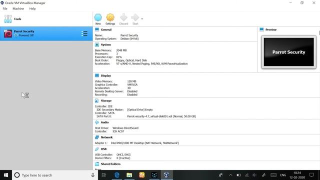 how to install parrot security os in virtualbox | Techno Hacker смотреть онлайн