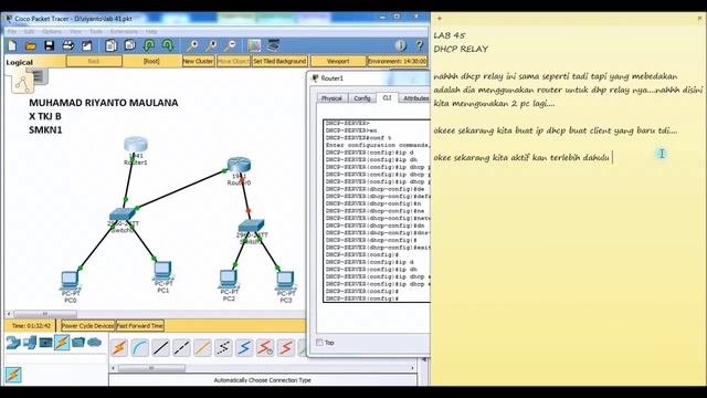 LAB 45 DHCP RELAY смотреть онлайн