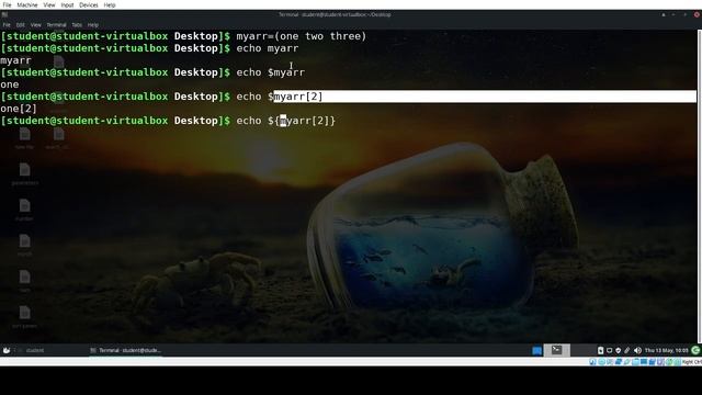 Linux Shell Scripting all about Array variables смотреть онлайн