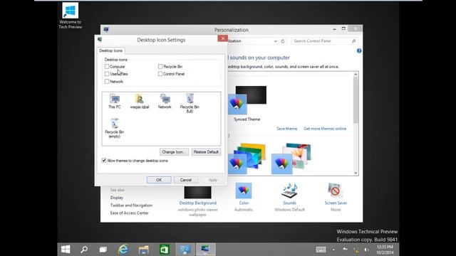 How To Add My Computer Icon On Desktop In Windows 10 смотреть онлайн