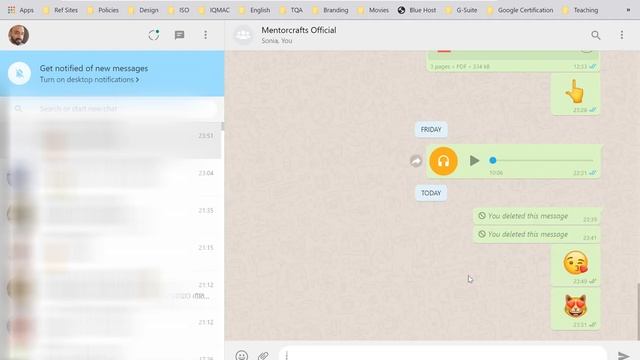 WhatsApp Web Insert Emoji Using Keyboard Shortcuts - WhatsApp Tips and Tricks смотреть онлайн