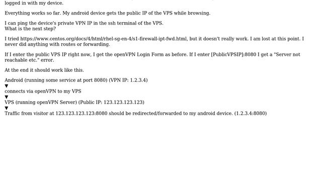 Unix & Linux: VPS: How to forward traffic to devices from public IP смотреть онлайн
