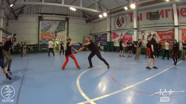 Удары по глазам, нож. Eye-shots, goggles off. AСT. смотреть онлайн