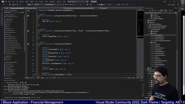 .NET Live Coding Session - Today: Day 34 of the Financial Management Tracker project смотреть онлайн