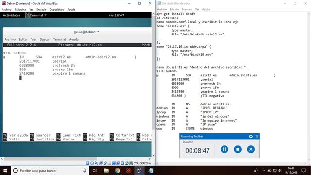 DNS en Debian | BIND9 смотреть онлайн