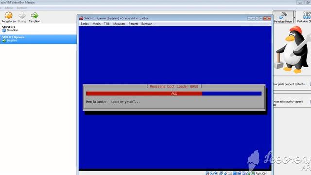 Lanjutan Installasi Debian Virtual Box смотреть онлайн