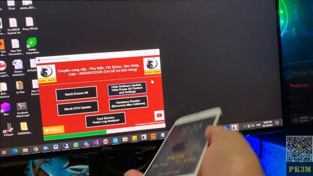 Block OTA Update/Eraser All/ HW Reader/ iDevice Panic Log Analyzer with BiSon Tool v0.1 by PK3M смотреть онлайн