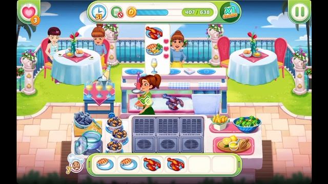 Delicious World Cooking Game - SEASON 1 - Episode 2 Level 17.3 - FULL STORY - CaroGamesNL смотреть онлайн