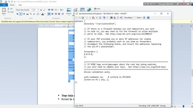 huynthan0007 lab 3 Install DNS server with BIND смотреть онлайн