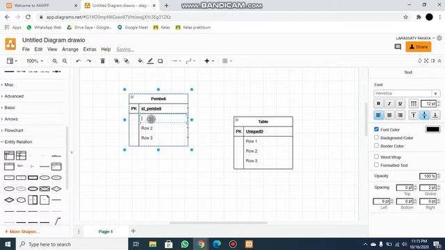 Cara menggunakan Xampp dan Membuat ERD di Draw.io-1900018216-D смотреть онлайн