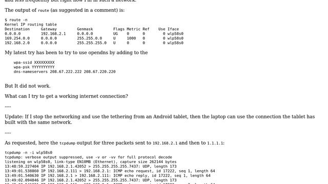 Unix & Linux: No internet connection with some routers смотреть онлайн