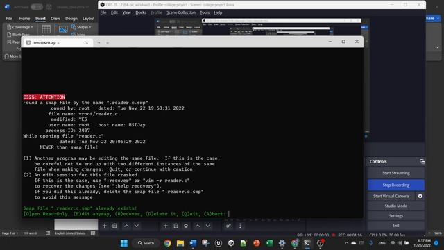 How to enter editor mode in Ubuntu? vim -- Ubuntu series смотреть онлайн