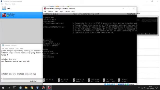 Konfigurasi VOIP Debian 8 dengan Asterisk смотреть онлайн