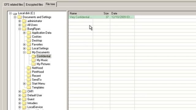 Encrypting File System(EFS) recovery using Advanced EFS Data Recovery смотреть онлайн