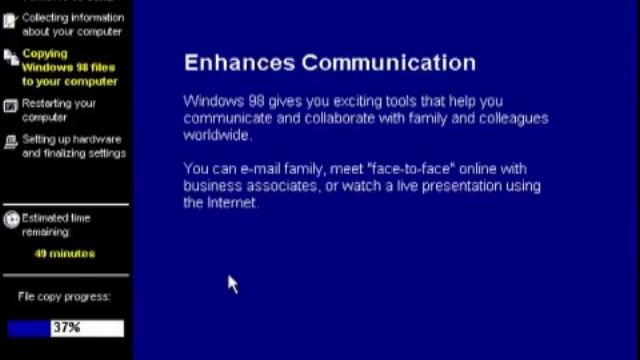 Win98 Installation Lastest Version смотреть онлайн