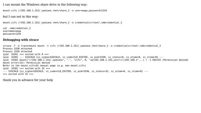 DevOps & SysAdmins: Ubuntu 14 mount.cifs with credentials did not work смотреть онлайн