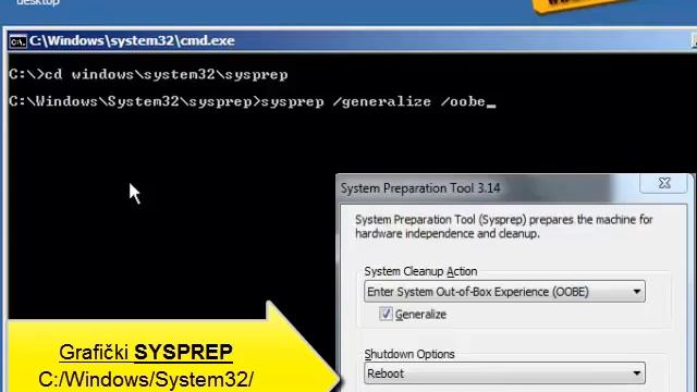 Image, pravljenje i primena u radu sa ImageX, SYSPREP i WinPE смотреть онлайн