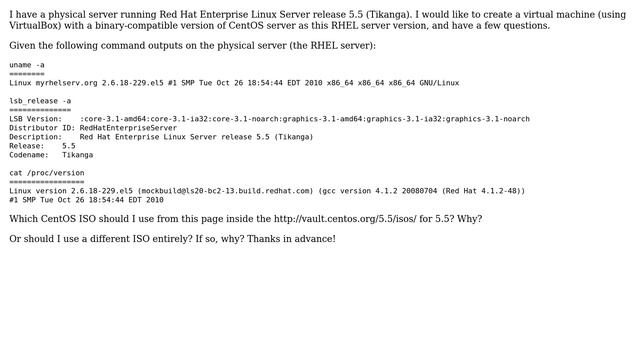 Which CentOS ISO to use for my virtual machine? смотреть онлайн