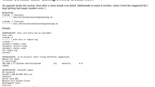 crontab not running for Fedora 23 (5 Solutions!!) смотреть онлайн