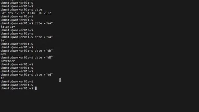 Ubuntu date and time format. смотреть онлайн