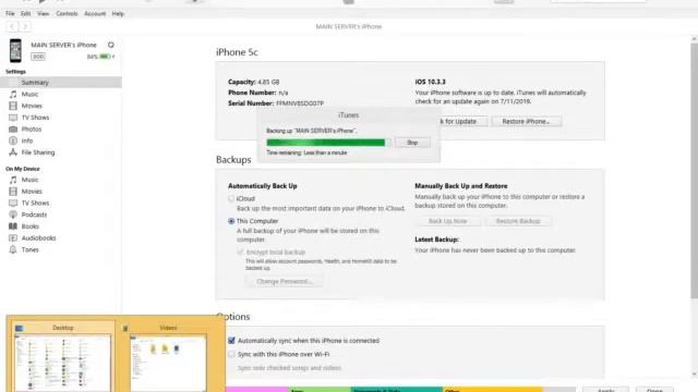 How to Backup all iphone Data and Restored from itunes смотреть онлайн