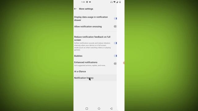 Oneplus Mobile || How to Enable / Disable Notification History Setting смотреть онлайн