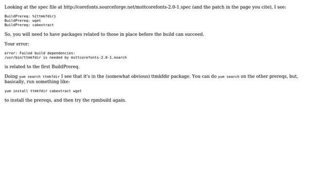 DevOps & SysAdmins: Install msttcorefonts on CentOS 6.3 (4 Solutions!!) смотреть онлайн