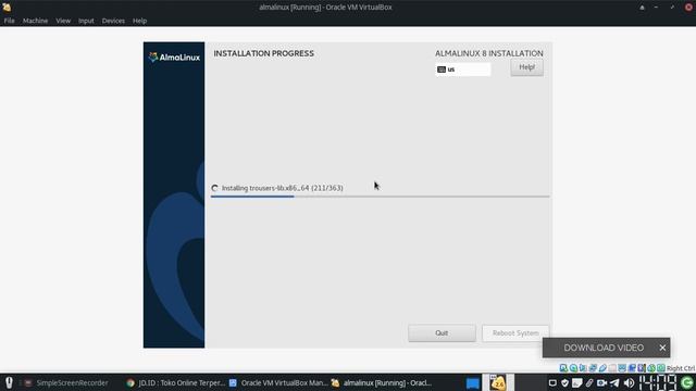 Cara Instalasi Alma Linux 8.3 смотреть онлайн