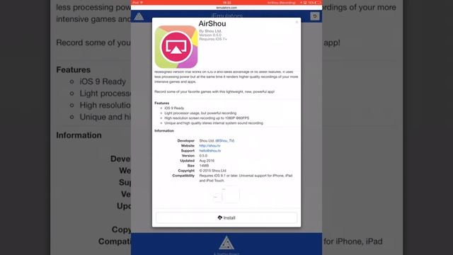 How to record your ios 10.2 screen !!!!!😱😱😱 смотреть онлайн