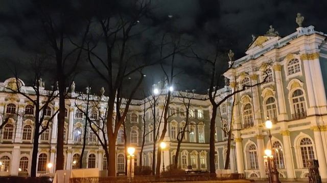Звенящая тишина ночного Эрмитажа смотреть онлайн