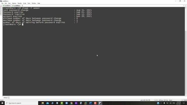 25- shadow file , passwd and chage part 3 смотреть онлайн