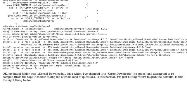Unix & Linux: Problems compiling Kernel 4.2 Under Debian Linux (Jessie) (2 Solutions!!) смотреть онлайн