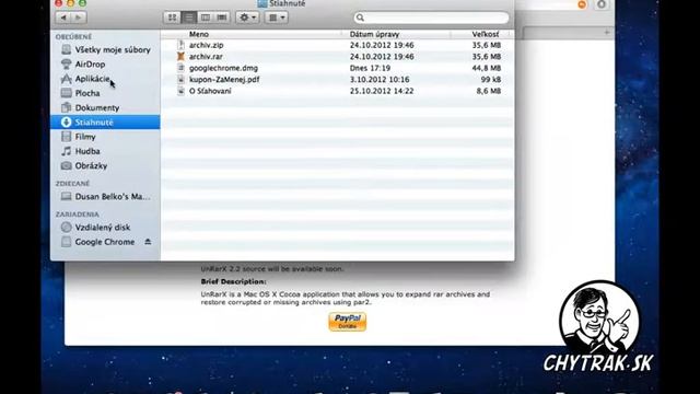 Apple OS X: 12 - RAR a ZIP archívy смотреть онлайн
