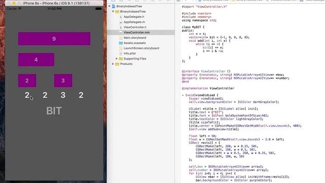 Today's iOS sample no.1072 binary indexed tree смотреть онлайн