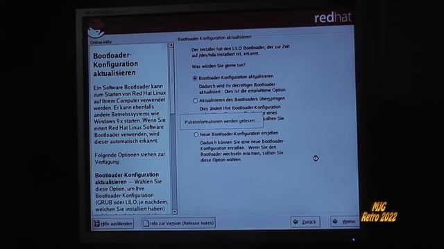Installation von Redhat Linux 9.0 auf dem Compaq Deskpro 4000. #0383 смотреть онлайн