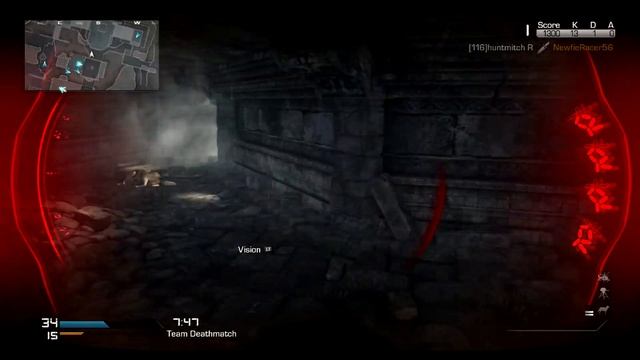 Call of Duty: Ghosts "Ruins through the eyes of Predator" Live with huntmitch смотреть онлайн