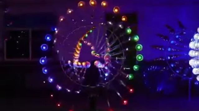 Ветровые Led Кинетические Скульптуры! Заказ-Производство Робот Мода #kinetic #wind www.robotmoda.ru смотреть онлайн