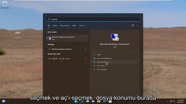 Windows 11/10'da Uzak Masaüstü Bağlantısı Kısayolu Simgesi Nasıl Oluşturulur смотреть онлайн