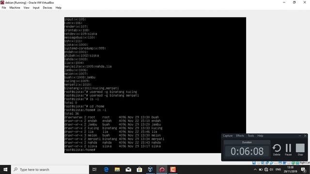 Video Tutorial II Management dan Pemberian Hak Akses Linux Debian смотреть онлайн