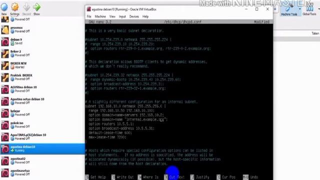 Tutorial konfigurasi DHCP server pada Debian 10 by Agustina смотреть онлайн