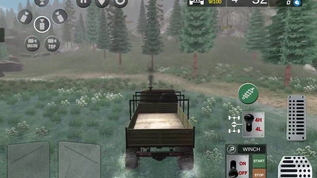 Offroad Truck 4x4 Simulator: Driving Jeep Game Race Mud - Android Gameplay #19