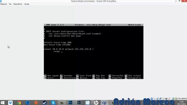Servidor DHCP Fedora смотреть онлайн