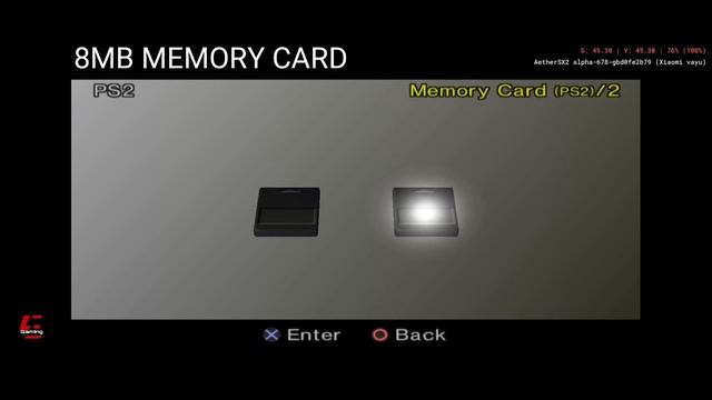 AetherSX2 | Increase Memory Card Size 64MB