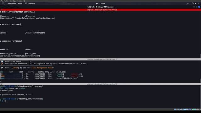 Hack The Box: Traverxec смотреть онлайн