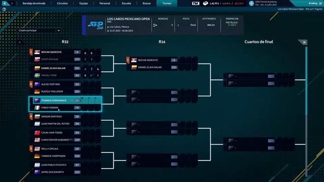 Tennis Manager 2021 #22 - T3 - Revisamos los planes de juego de cara a partidos de pista dura смотреть онлайн