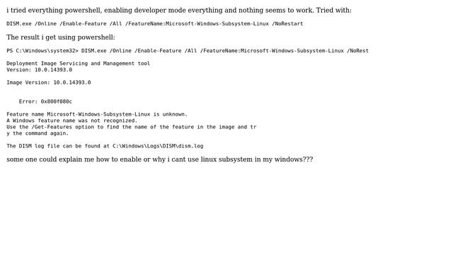 How to install "linux subsystem" in my windows? смотреть онлайн