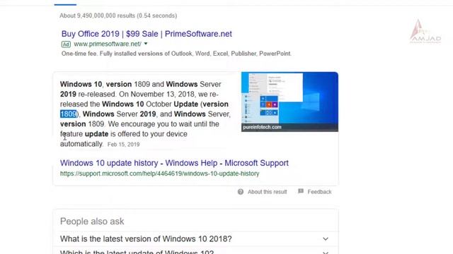 How to Check your Windows 10 Version and Build number by, Amjad Graphics смотреть онлайн