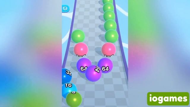 BALL RUN 2048 — Just 4096 In 2048-Mode (Replay)